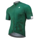 Sly Sun - Country Jerseys - Love Your Country! Cycling Jerseys & Sets Collection - Team Nigeria Green Men's Cycling Jersey - Green - M