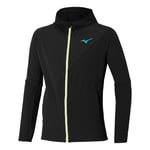 Mizuno Mugen Hooded Veste De Survêtement Hommes - Noir