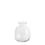 HOME VASE RUND KLART GLASS 10,4CM