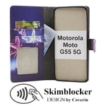 Skimblocker Motorola Moto G55 5G Plånboksfodral Design