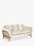 ercol for John Lewis Hexton Medium 2 Seater Sofa, Vintage Ash Leg