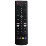 Ersättningsfjärrkontroll AKB76040301 för LG Smart LED LCD TV 32LM577BPUA 50UP7000PUA 60UP7670PUB 32LM577BZUA [DB] black