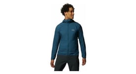 Veste mountain hardwear kor airshell hoody bleu