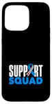 Coque pour iPhone 15 Pro Max Sensibilisation au diabète de type 1 de l'équipe de soutien