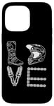 Coque pour iPhone 14 Pro Max Extreme Motocross LOVE, Motocross Rider, MX Racer Passion