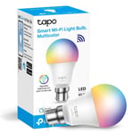 TP-Link Tapo Smart Bulb, Smart WiFi LED Light, B22, 8.7W, Works with Amazon Alex