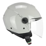 CGM Flo Casque Jet Adulte Unisexe, Bigio, XXS (51-52cm)