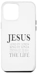 iPhone 13 Pro Max Jesus Lord of Lords King of Kings Prince of Peace Way Truth Case