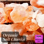 25kg Pink Himalayan Salt Chunks Natural Rock Pieces Health Bath Spa Detox Sole