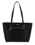 DKNY Women's Bryant Ave Md Tote Bag, Black/Gold, One Size