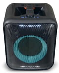 Enceinte Bluetooth SONO portable sans fil Stéréo KARAOKE TYPE JBL Effets LED TWS 150W USB MEGA BASS party