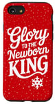 iPhone SE (2020) / 7 / 8 Glory To The Newborn King Nativity Scene Jesus Christian Case