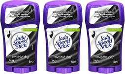 Lady Speed Stick Deodorant 1.4oz Powder Fresh Invisible Dry (3 Pack)