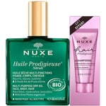 Nuxe Body care Prodigieux Gift set Huile Prodigieuse Néroli Bio 100 ml + Hair Prodigieux Le Shampoo Brillance Miroir 30 ml 1 Stk. (£32.51 / 1 pcs.)