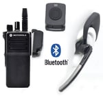 Bluetooth Wireless Adaptor +PTT Headset FOR MOTOROLA P8668i GP338D GP328D+ P8200