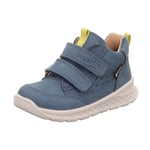 Superfit Baby Boys Breeze Gore-Tex Sneaker, Hellblau/Gelb 8010