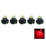 T4.2 T4 Neo Wedge 5-pack med röd led chip instrument belysning 1 Röda 5-pack