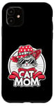 Coque pour iPhone 11 Cat Mom Happy Mother's Day For Cat Lovers Family