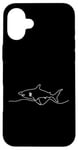 Coque pour iPhone 16 Plus Global Oceans Protection pour requin marin Grand requin blanc