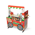 Melissa & Doug Centre d'activités de Food-Truck à Pizzas en Bois pour garçons et Filles à partir de 3 Ans