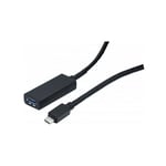 Exertis Connect - Cordon rallonge usb-c 3.1 Male vers usb-a Femelle 10m amplification électronique (149230)