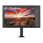 32" LG 32UN880K-B UltraFine Monitor With ErgoArm, IPS, 95% sRGB, 4K, 60Hz, 5ms, 