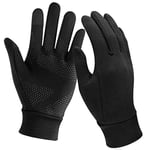 Unigear Gants Doublure Chauffants, sous Gants à Écran Tactile Gants de Cyclisme Gants de Course à Pied Coupe-Vent Respirant Antidérapant Idéal pour Vélo Exercice Sport Running Ski Snowboard Moto