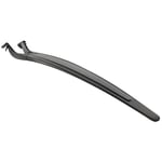 M-Wave Mud Seat Long Garde-Boue pour Selle de 26-29", Max. Largeur du Pneu: 75 mm Mixte Adulte, Noir, Für 26"-29"