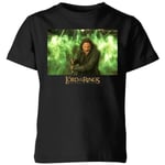 Lord Of The Rings Aragorn Kids' T-Shirt - Black - 5-6 ans - Noir