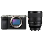 Sony Alpha A7C II argent Boîtier+Sony FE 85mm F1.4 GM II objectif