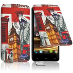 Etui Clapet Avec Motif Za03 Universel L Pour Alcatel A7 Xl