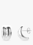 Nina B Cumulus Clouds Stud Earrings, Silver