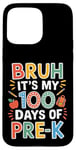 iPhone 15 Pro Max 100 Days Of Pre-K Happy 100th Day Of School Teacher Kids Kid Case