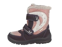 Lurchi Garçon Fille 63L1073008 Botte de Neige, Pink-Purple-Grey, 26 EU Large