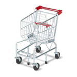 Melissa And Doug Toddler / Child Miniature Metal Shopping Trolley Toy Play 14071