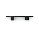 Normann Copenhagen Sten Shelf hylde 80 cm Black marble