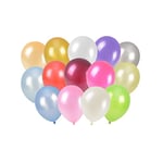 PARTY TIME BLR210MIX Lot de 100 ballons métalliques Multicolore