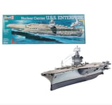 1:720 U.S.S. Enterprise US Aircraft Carrier Ship Revell Model CVN-65