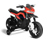 Moto électrique pour enfants faster 6V batterie rechargeable avec lumières et musique +3 ans