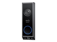 Eufy Security Video Doorbell E340 - Smart Dørklokke - Med Kamera - Battery Powered - Trådløs - Wi-Fi - 2.4 Ghz