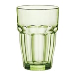 Bormioli Rocco Rock Bar Lounge Mint Boisson Longue Verre 370ml, Vert, trempée, 6 Verre