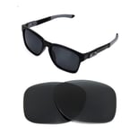 NEW POLARIZED BLACK REPLACEMENT LENS FOR OAKLEY CATALYST SUNGLASSES