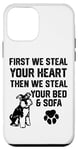 iPhone 12 mini Steal Your Heart Steal Your Bed Miniature Schnauzer Case