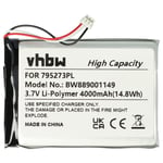 vhbw Batterie remplacement pour Tigerbox 795273PL pour boîte à histoire (4000mAh, 3,7V, Li-polymère)