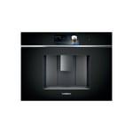 Siemens CT636LES6 Helautomatisk inbyggd kaffemaskin - Silver&amp;Svart