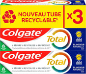 Colgate - Total Blancheur Dentifrice - 75 ml - Lot de 6