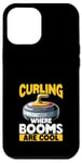 Coque pour iPhone 12 Pro Max Le curling là où les balais sont cool