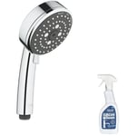 Douchette Grohe Pommeau de douche Quickfix Vitalio Start 100 + nettoyant  GrohClean