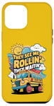 Coque pour iPhone 14 Plus They See Me Rollin School They Waitin School Bus Driver Art