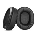 1 Pair Replacement Earpads Cushions Compatible with Turtle Beach- i30 Beach- i60 Headphones Earmuffs (Black2)